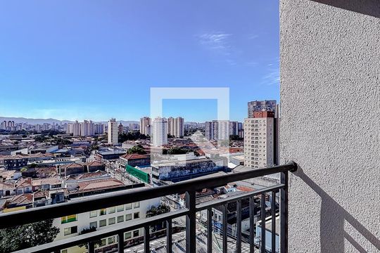 Varanda de kitnet/studio para alugar com 1 quarto, 25m² em Tatuapé, São Paulo