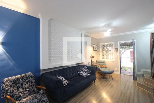 Sala de casa de condomínio à venda com 3 quartos, 170m² em Gardenia Azul, Rio de Janeiro
