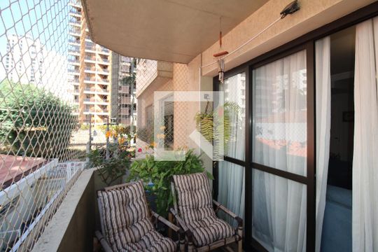 Sala - Varanda de apartamento para alugar com 3 quartos, 128m² em Santana, São Paulo