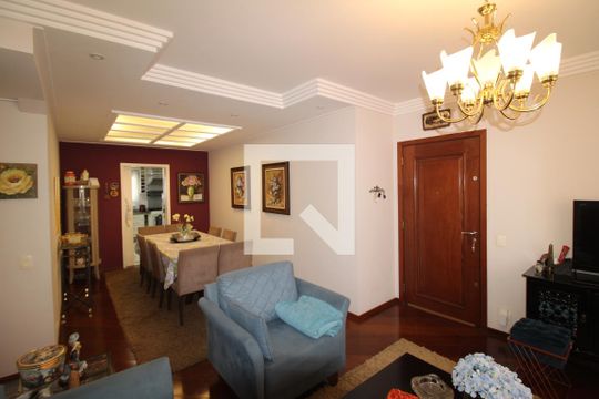 Sala de apartamento para alugar com 3 quartos, 128m² em Santana, São Paulo