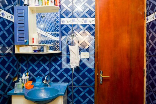 Banheiro de casa para alugar com 2 quartos, 187m² em Jardim Rosana, Guarulhos