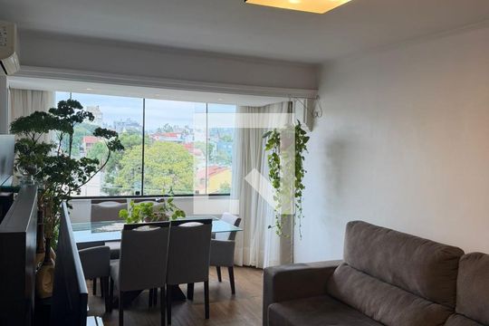 Sala de apartamento à venda com 2 quartos, 100m² em Jardim São Pedro, Porto Alegre