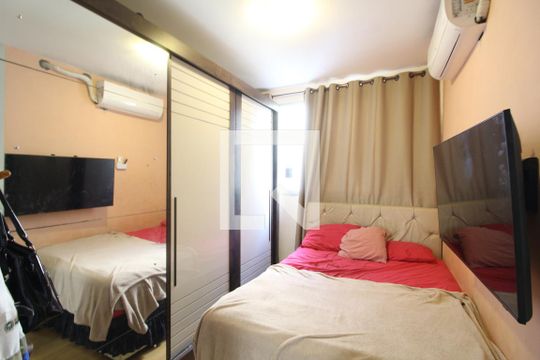 Suíte de apartamento para alugar com 2 quartos, 49m² em Pechincha, Rio de Janeiro