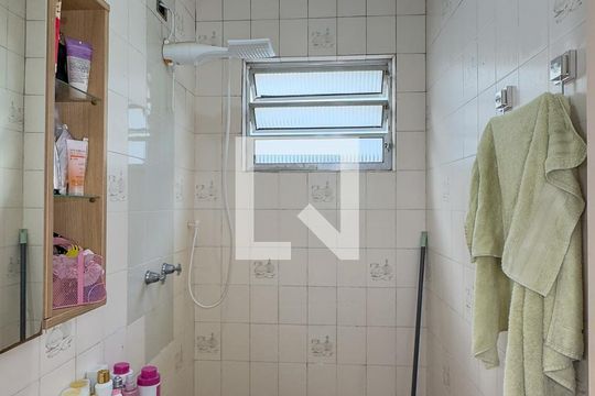 Banheiro da Suíte de casa à venda com 3 quartos, 134m² em Santo Amaro, São Paulo