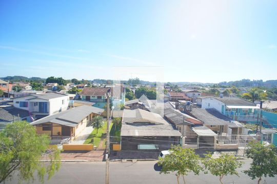 Vista da Sala de apartamento à venda com 3 quartos, 74m² em Scharlau, São Leopoldo