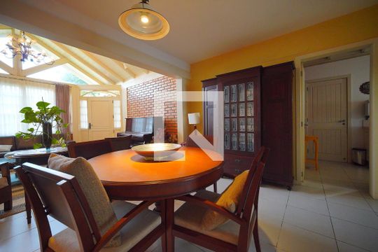Sala de Jantar de casa para alugar com 3 quartos, 450m² em Jurerê, Florianópolis