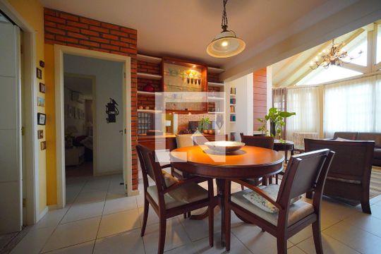 Sala de Jantar de casa para alugar com 3 quartos, 450m² em Jurerê, Florianópolis
