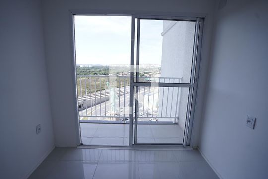 Varanda da Sala de apartamento para alugar com 3 quartos, 61m² em Fazenda Crimeia Caveiras, Goiânia