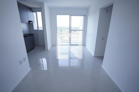 Sala de apartamento para alugar com 3 quartos, 61m² em Fazenda Crimeia Caveiras, Goiânia
