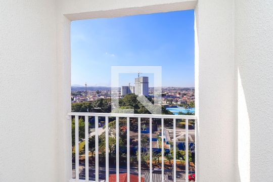 Varanda da Sala/Cozinha de apartamento à venda com 2 quartos, 32m² em Vila Curuçá Velha, São Paulo