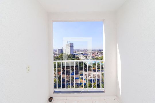 Varanda da Sala/Cozinha de apartamento à venda com 2 quartos, 32m² em Vila Curuçá Velha, São Paulo