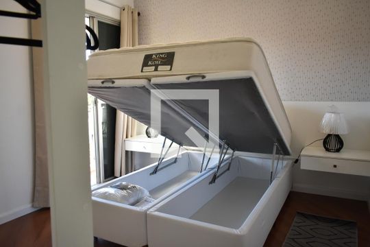 Quarto de apartamento para alugar com 1 quarto, 50m² em Vila Clementino, São Paulo