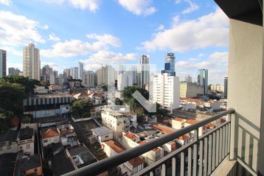 Studio - Varanda de apartamento para alugar com 1 quarto, 25m² em Santana, São Paulo