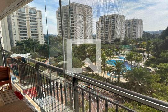 Varanda gourmet de apartamento para alugar com 3 quartos, 144m² em Alphaville, Santana de Parnaíba