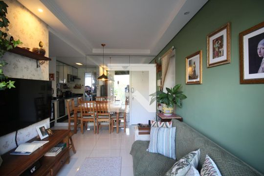 Sala de apartamento à venda com 2 quartos, 48m² em Vila Andrade, São Paulo