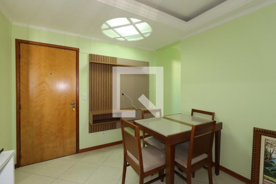 Sala de apartamento à venda com 2 quartos, 48m² em Campestre, Santo André