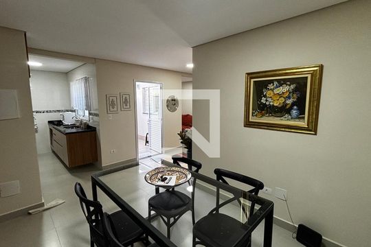 Sala - Sala de Jantar  de apartamento para alugar com 2 quartos, 61m² em Jardim Paraiso, Santo André