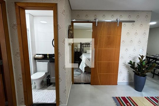 Sala - Sala de Jantar  de apartamento para alugar com 2 quartos, 61m² em Jardim Paraiso, Santo André