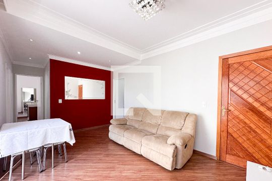 Sala de apartamento para alugar com 3 quartos, 68m² em Planalto, São Bernardo do Campo