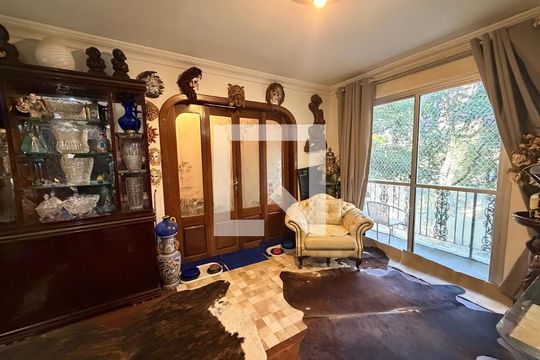 Sala de apartamento para alugar com 4 quartos, 178m² em Campo Belo, São Paulo