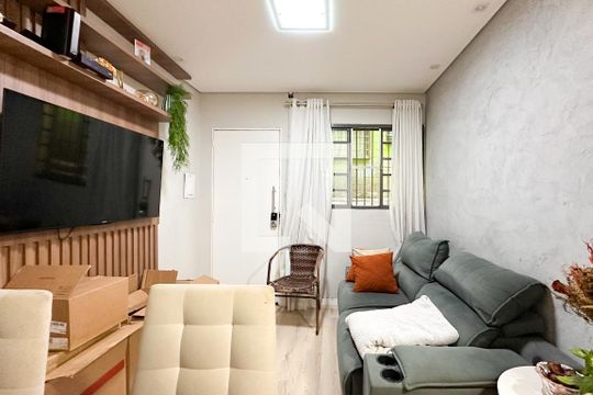 Sala de apartamento à venda com 2 quartos, 48m² em Baeta Neves, São Bernardo do Campo