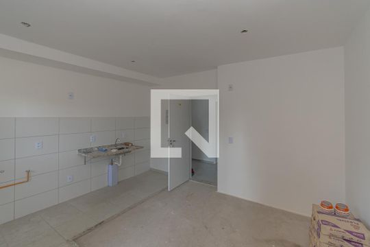 Sala/Cozinha  de apartamento à venda com 2 quartos, 51m² em Vila Yolanda Costa E Silva, Sumaré