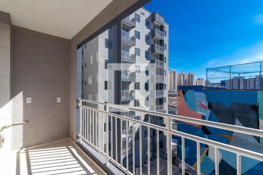 Varanda da Sala de apartamento para alugar com 2 quartos, 40m² em Limão, São Paulo