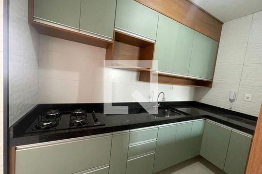 Cozinha de apartamento para alugar com 3 quartos, 84m² em Jardim Vera Cruz, Sorocaba