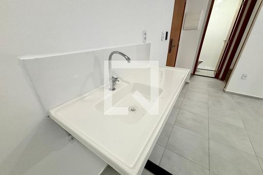 Cozinha de apartamento para alugar com 2 quartos, 45m² em Lageado, Ferraz de Vasconcelos