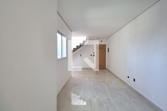 Sala de apartamento à venda com 2 quartos, 108m² em Vila Linda, Santo André
