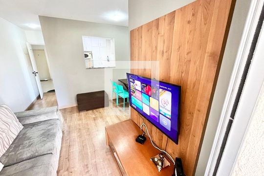 Sala de apartamento à venda com 2 quartos, 55m² em Vila Amélia, São Paulo