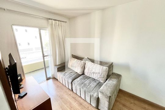 Sala de apartamento à venda com 2 quartos, 55m² em Vila Amélia, São Paulo