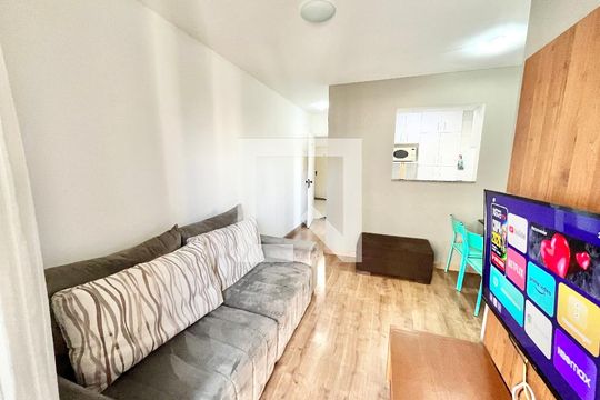 Sala de apartamento à venda com 2 quartos, 55m² em Vila Amélia, São Paulo