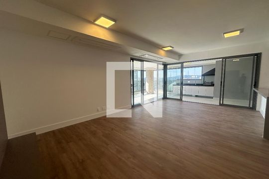 Sala de apartamento para alugar com 4 quartos, 245m² em Alphaville Conde Ii, Barueri