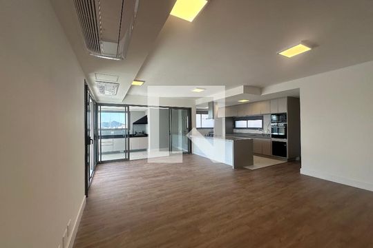 Sala de apartamento para alugar com 4 quartos, 245m² em Alphaville Conde Ii, Barueri