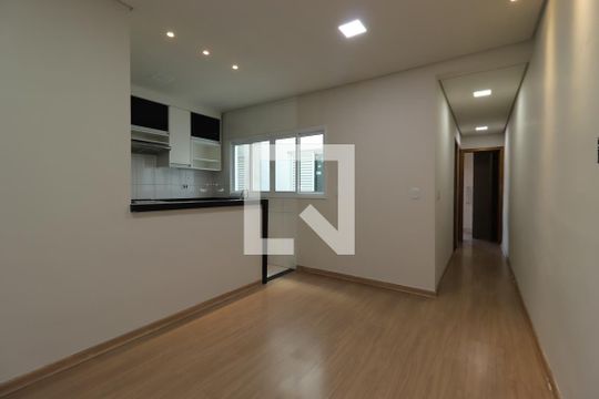 Sala de apartamento à venda com 2 quartos, 108m² em Vila Guaraciaba, Santo André