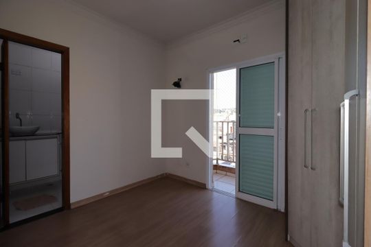 Suíte de apartamento à venda com 2 quartos, 108m² em Vila Guaraciaba, Santo André