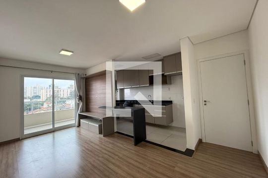 Sala de apartamento para alugar com 2 quartos, 70m² em Jardim Brasil, Campinas