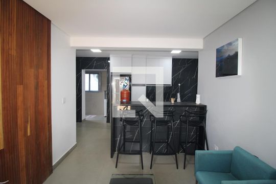 Sala / Cozinha de casa para alugar com 2 quartos, 60m² em Mandaqui, São Paulo
