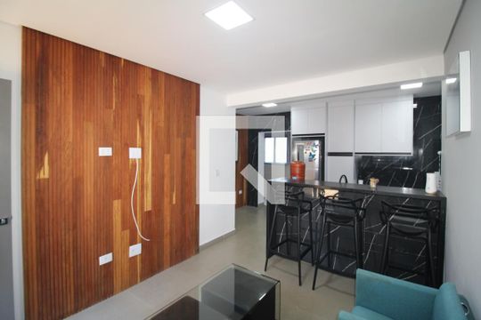 Sala / Cozinha de casa para alugar com 2 quartos, 60m² em Mandaqui, São Paulo
