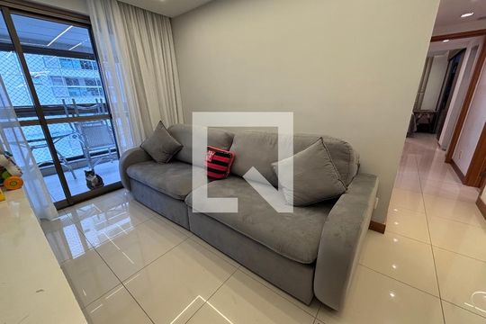Sala de apartamento à venda com 3 quartos, 83m² em Recreio dos Bandeirantes, Rio de Janeiro