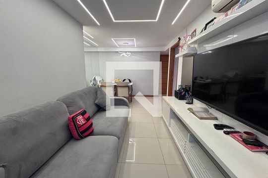 Sala de apartamento à venda com 3 quartos, 83m² em Recreio dos Bandeirantes, Rio de Janeiro
