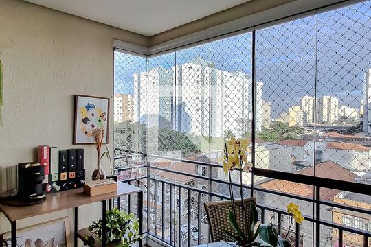 Varanda de apartamento à venda com 3 quartos, 64m² em Ipiranga, São Paulo
