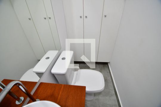 Lavabo de casa de condomínio à venda com 3 quartos, 155m² em Fazenda Santa Cândida, Campinas