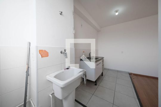 Sala/Cozinha de apartamento à venda com 2 quartos, 42m² em Vila Cosmopolita, São Paulo