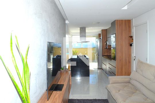 Sala de apartamento à venda com 2 quartos, 100m² em Novo Horizonte, Belo Horizonte