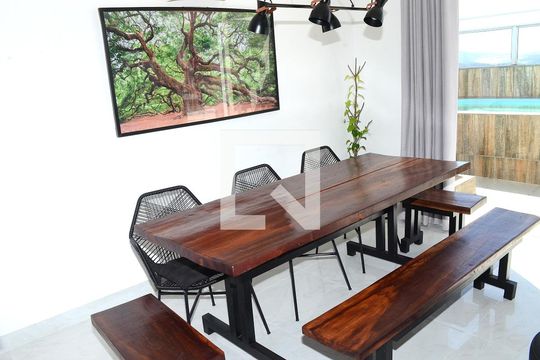 Sala de jantar de apartamento à venda com 2 quartos, 100m² em Novo Horizonte, Belo Horizonte