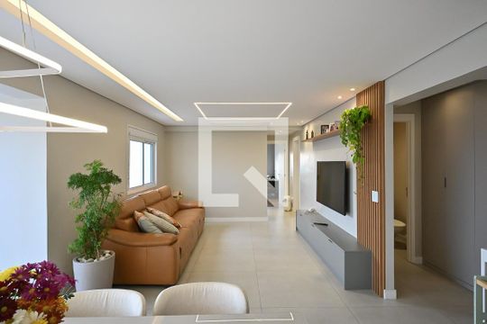 Sala de apartamento para alugar com 3 quartos, 127m² em Jardim Caboré, São Paulo