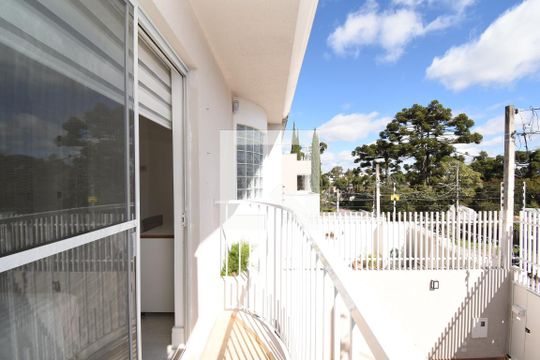 Sacada da Suíte de casa à venda com 3 quartos, 211m² em Vista Alegre, Curitiba