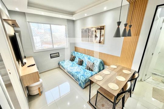 Sala/Cozinha de apartamento para alugar com 2 quartos, 38m² em Vila Diva, São Paulo